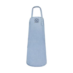 Witloft-classic-apron-keukenshort-L75cm-denim-lichtblauw