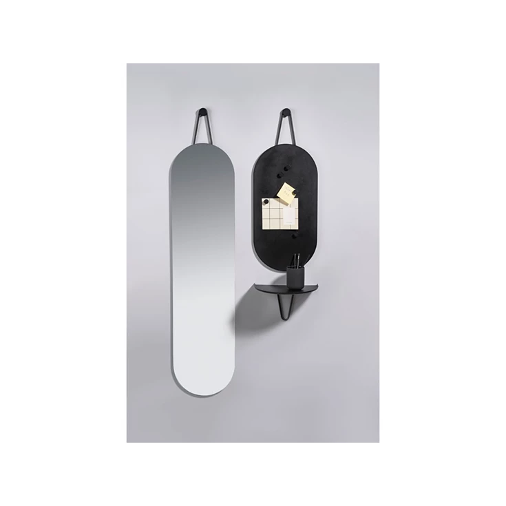 Recreatie inschakelen Middel Zone A-Collection magneetbord + 5 magneten zwart - Dhondt leef mooi