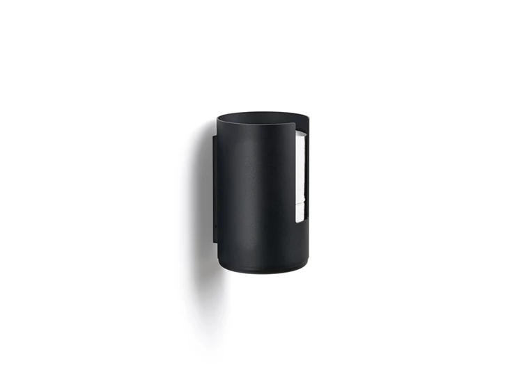 Zone-Rim-toiletpapier-reserve-rolhouder-wandmodel-D132cm-H218cm-zwart