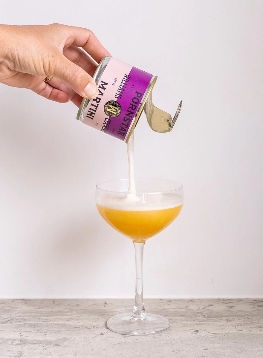 Williams Cocktails - Pornstar Martini